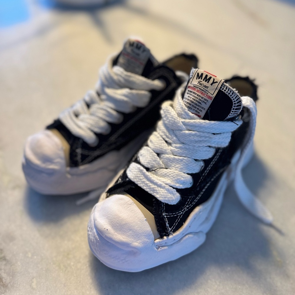 Miharayasuhiro Black and White Sneakers